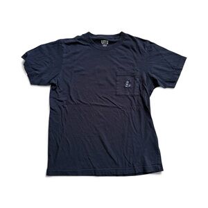 Disney Uniqlo Navy Blue Short Sleeve Tee
